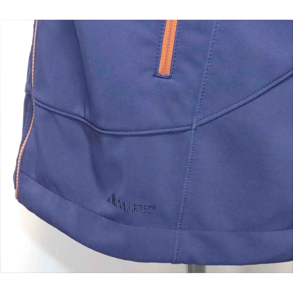Patagonia Adze Blue Full Zip Softshell Polartec Hiking Outdoor Vest Mens Size Lg - Picture 5 of 7